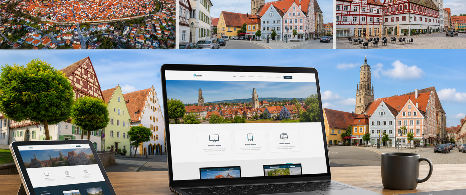 Webdesign Nördlingen für Unternehmen und Vereine