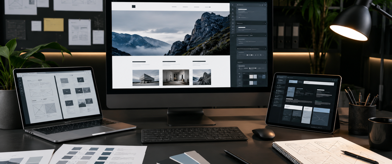 Webdesign & Website-Relaunch mit WordPress am digitalen Arbeitsplatz